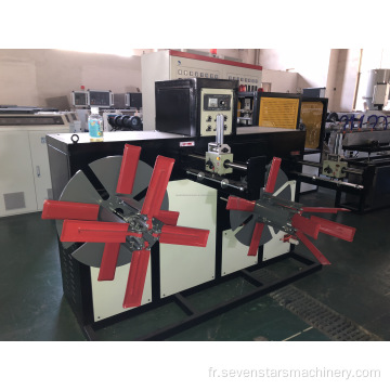 16-110 mm à trois stations HDPE Pipe Winder Coiler Machine